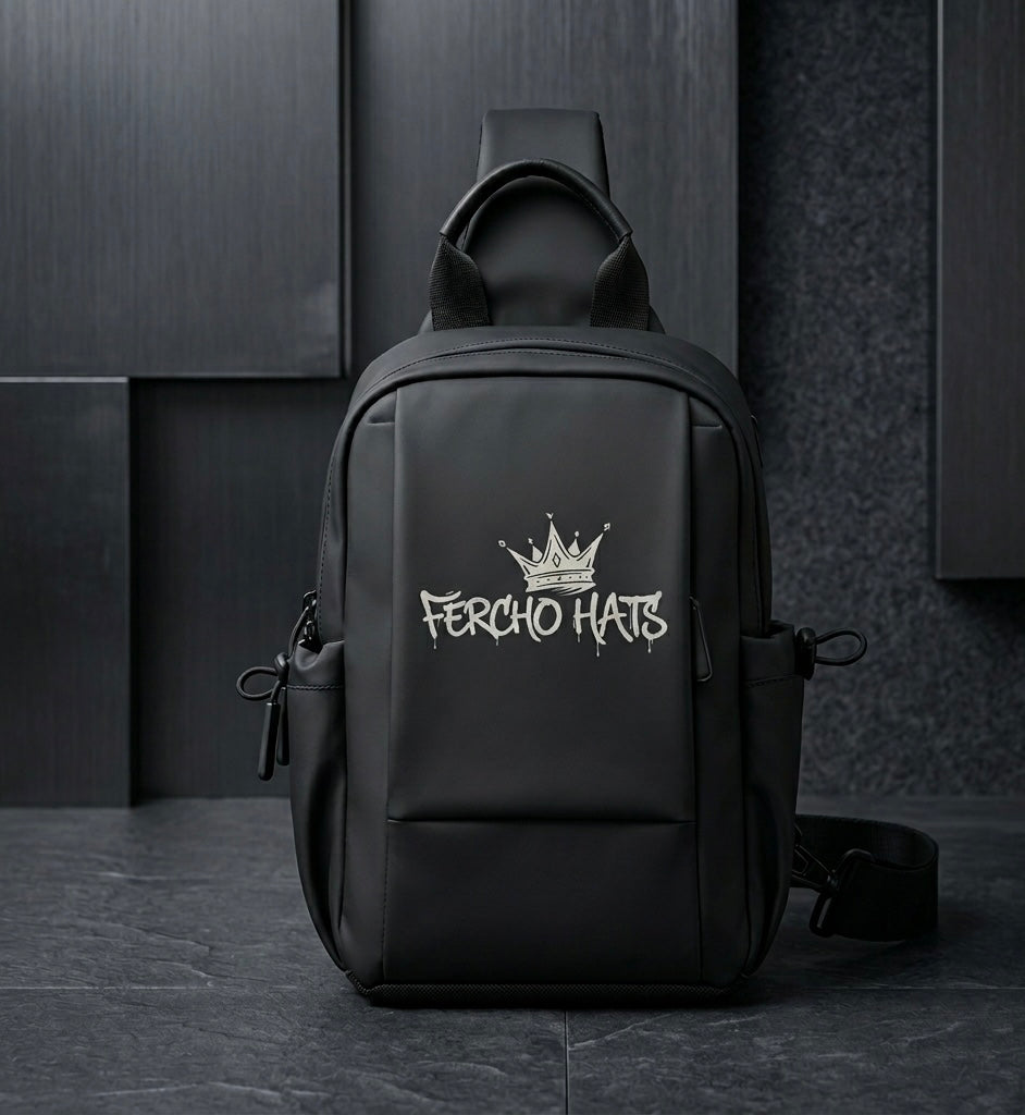 Mochila Sling "Street Crown" – Edición Fercho Hats