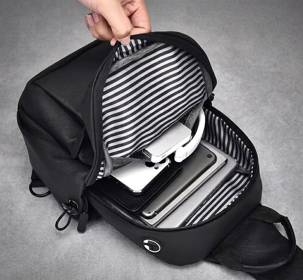 Mochila Sling "Street Crown" – Edición Fercho Hats