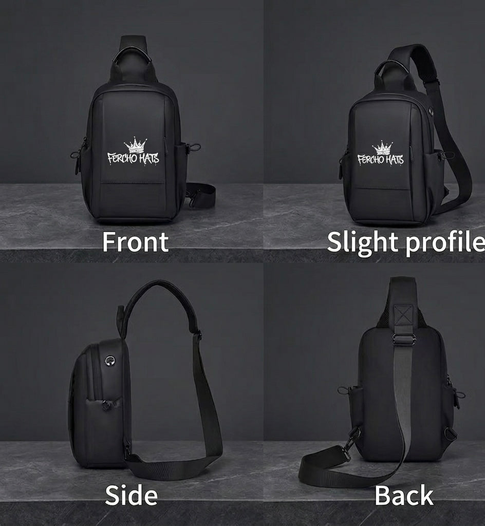 Mochila Sling "Street Crown" – Edición Fercho Hats